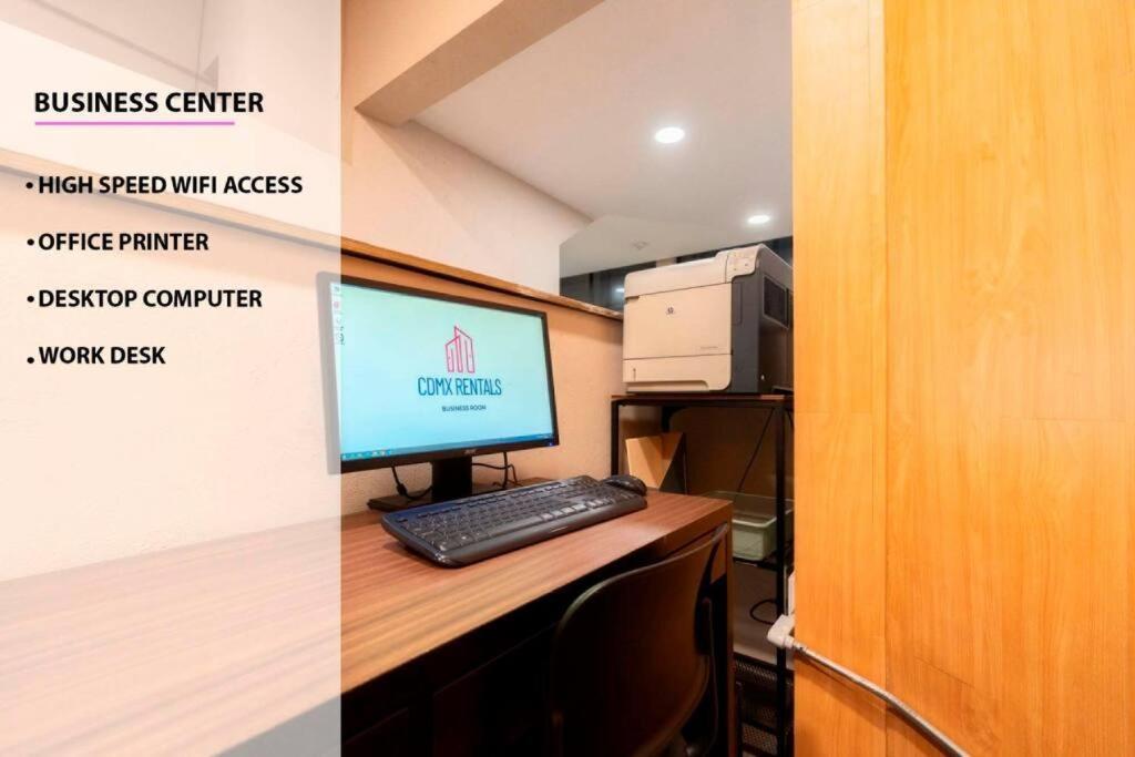 306 Zocalo Cathedral 2bdrm 2bath Ac Rooftop * Mexico City